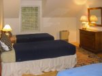 Barn Guest Quarters - Bedroom with 4 Twin beds - 2 of the beds can be pushed together to make a King